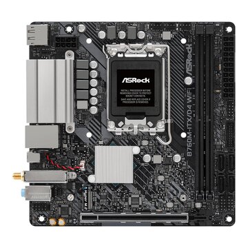 ASRock B760M-ITX/D4 WiFi Intel B75 LGA 1700 Micro ITX