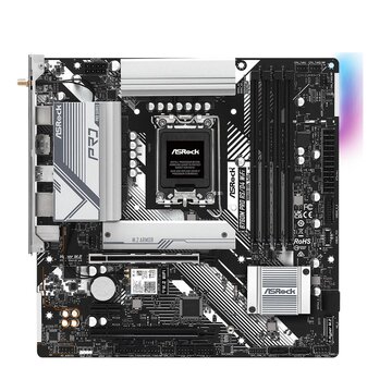 ASRock B760M Pro RS/D4 WiFi B760 LGA 1700 Micro ATX