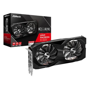 ASRock Challenger AMD Radeon RX 6600 D 8GB GDDR6