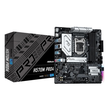 ASRock H570M Pro4 Intel H570 LGA 1200 micro ATX