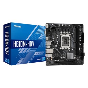 ASRock H610M-HDV LGA 1700 Micro ATX