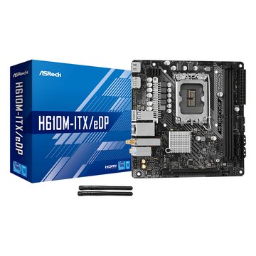 ASRock H610M-ITX/EDP Intel H610 LGA 1700 mini ITX
