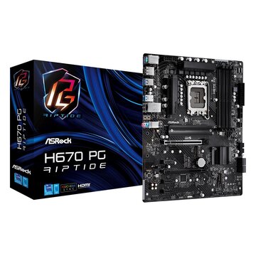 ASRock 1700 H670 PG Riptide Intel H670 LGA 1700 ATX