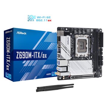 ASRock LGA 1700 Z690M-ITX/ax Mini ITX