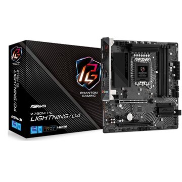 ASRock Z790M PG Lightning/D4 Intel Z790 LGA 1700 micro ATX