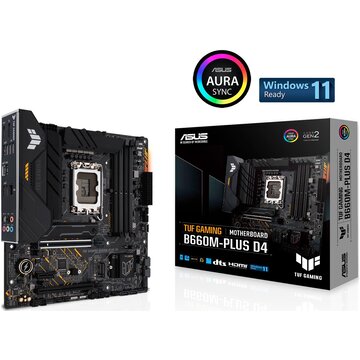 1700 tuf gaming b660m-plus d4 intel b660 m-atx