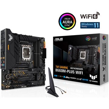 Asus 1700 TUF Gaming B660M-PLUS WIFI Intel B660 M-ATX
