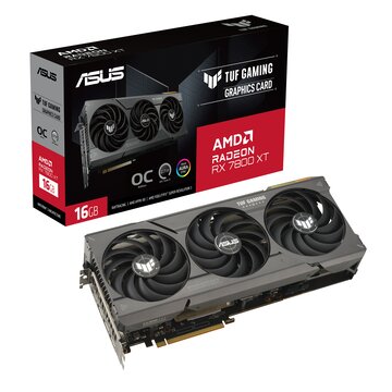 Asus AMD Radeon TUF Gaming TUF-RX7800XT-O16G-GAMING RX 7800 XT 16 GB GDDR6