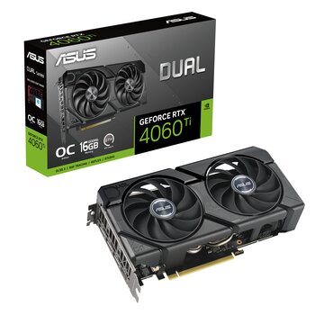 Dual -rtx4060ti-o16g-evo nvidia geforce rtx 4060 ti 16 gb gddr6