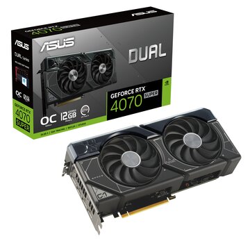 Asus GeForce Dual RTX 4070 Super OC 12GB GDDR6X DLSS3 HDMI/3*DP PCi Ex 4.0 16x