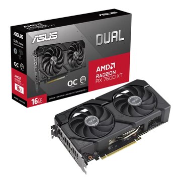 Dual -rx7600xt-o16g amd radeon rx 7600 xt 16 gb gddr6