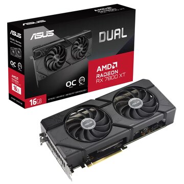 Dual -rx7800xt-o16g amd radeon rx 7800 xt 16 gb gddr6