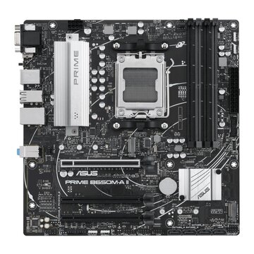 Prime b650m-a ii amd b650 presa di corrente am5 micro atx