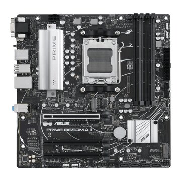 Asus PRIME B650M-A II-CSM AMD B650 Presa di corrente AM5 micro ATX