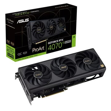 Proart -rtx4070tis-o16g nvidia geforce rtx 4070 ti super 16 gb gddr6x