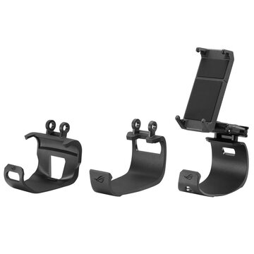 Rog clip supporto attivo controller per videogiochi, telefono cellulare/smartphone nero