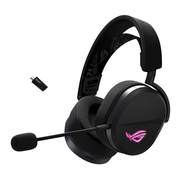 Rog pelta auricolare con cavo e senza cavo a padiglione gaming usb tipo-c bluetooth nero