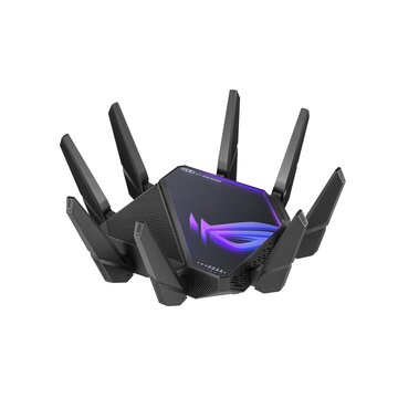 Rog rapture gt-axe16000 router wireless 10 gigabit ethernet tri-band (2,4 ghz/5 ghz/6 ghz) nero