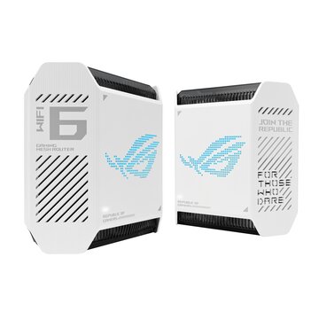 Asus ROG Rapture GT6 (W-2-PK) Banda tripla (2.4 GHz/5 GHz/5 GHz) Wi-Fi 6 (802.11ax) Bianco 4 Interno