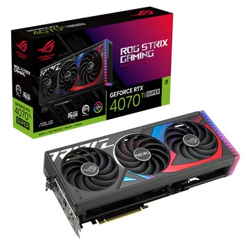 Asus ROG -STRIX-RTX4070TIS-16G-GAMING NVIDIA GeForce RTX 4070 Ti SUPER 16 GB GDDR6X