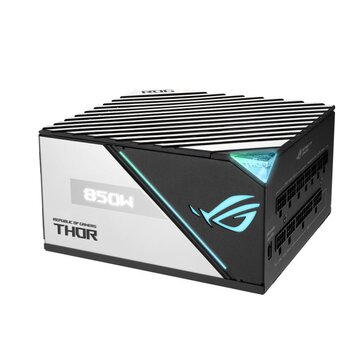 Asus ROG THOR 850W Platinum II alimentatore per computer 20+4 pin ATX Nero, Blu, Grigio