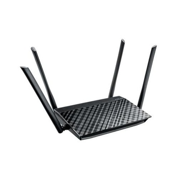 Asus RT-AC1200 Router Wireless Dual-band Fast Ethernet Nero