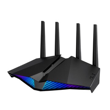 Rt-ax82u router wireless gigabit ethernet dual-band (2.4 ghz/5 ghz) 4g nero