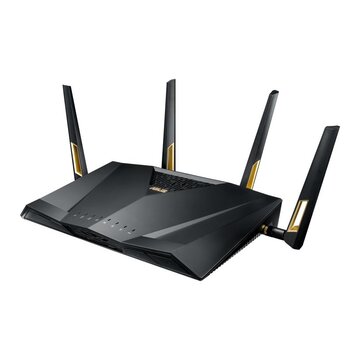 Asus RT-AX88U router wireless Gigabit Ethernet Dual-band (2.4 GHz/5 GHz) 4G Nero