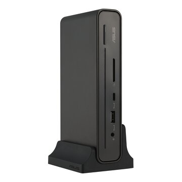 Triple display usb-c dock duo dc301 cablato nero