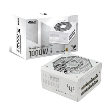 Asus TUF Gaming 1000W 80+ Gold White Edition 20+4 pin ATX Bianco