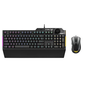 Asus TUF Gaming Combo K1&M3 Tastiera USB QWERTY Italiano Nero, Grigio