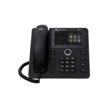 Audiocodes C448HD telefono IP Nero 8 linee TFT