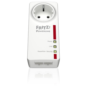 FRITZ!Powerline 1220E 1200 Mbit/s Collegamento ethernet LAN Bianco 1 pezzo(i)