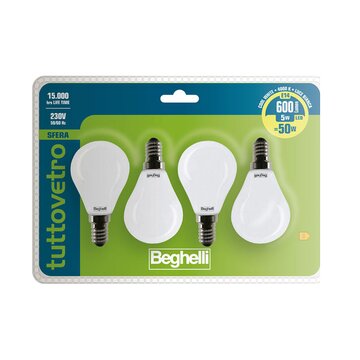 BEGHELLI 56387BL lampada LED 5 W E14 E in offerta: Sconto 2%