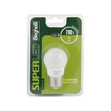 BEGHELLI Sfera Super LED E27 energy-saving lamp 7 W A+
