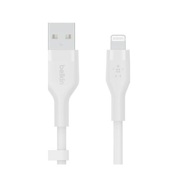 Belkin CAA008BT1MWH cavo USB 1 m USB A USB C/Lightning Bianco