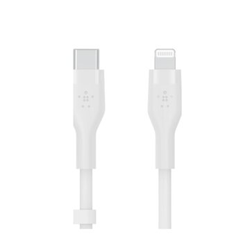 Belkin CAA009BT2MWH cavo USB 2 m USB C USB C/Lightning Bianco