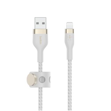 Belkin CAA010BT1MWH cavo USB 1 m USB A USB C/Lightning Bianco