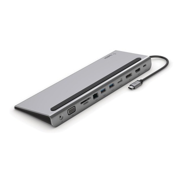 Belkin INC004BTSGY Docking station per Notebook Cablato USB 3.2 Gen 1 Nero, Grigio