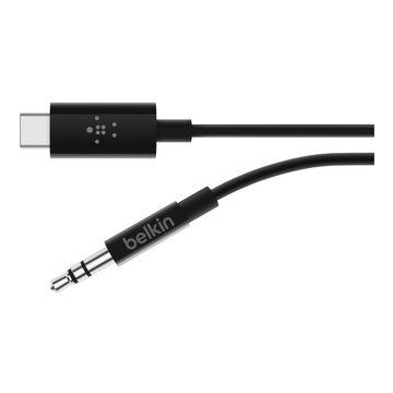 Image of Rockstar™ 3.5mm audio cable with usb-c™ connector cavo audio usb c nero