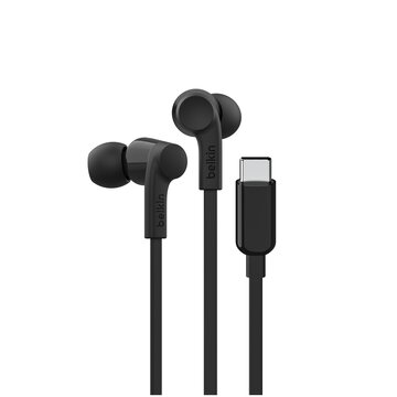 Belkin SoundForm Auricolare Cablato In-ear Musica/Giornaliera USB tipo-C Nero