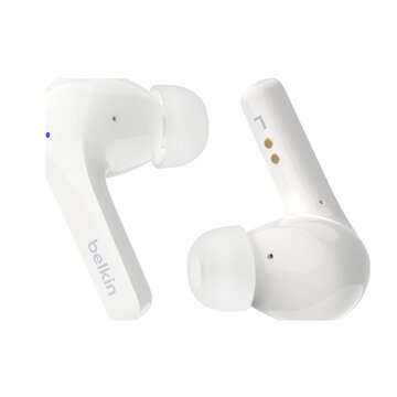 Belkin SoundForm Motion Auricolare True Wireless Stereo (TWS) In-ear Chiamate/Musica/Sport/Tutti i giorni Bluetooth Bianco