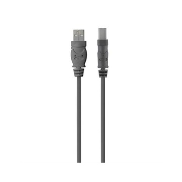 Belkin USB 2.0 A - USB 2.0 B, 1.8m 1.8m USB A USB B Maschio Maschio Grigio cavo USB