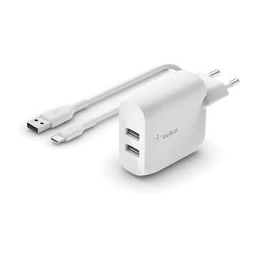 Belkin WCE001VF1MWH Caricabatterie per dispositivi mobili Interno Bianco