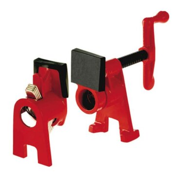 Bessey BPC-H12 Fascetta per tubo 3,81 cm Nero, Rosso