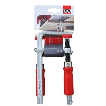 Bessey GTR12 12 cm Rosso, Acciaio inossidabile