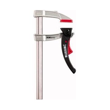 Bessey KliKlamp Morsetto a barra 16 cm Acciaio inossidabile, Nero, Rosso