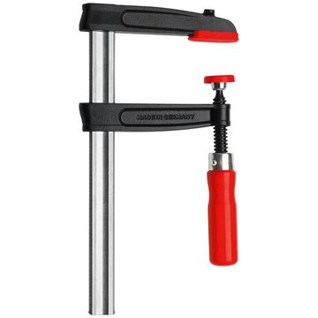 Bessey TPN12BE Morsetto F 12 cm Alluminio, Nero, Rosso