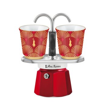 0004979 caffettiera manuale moka rosso