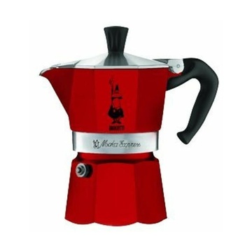 Moka express red 1 tazza